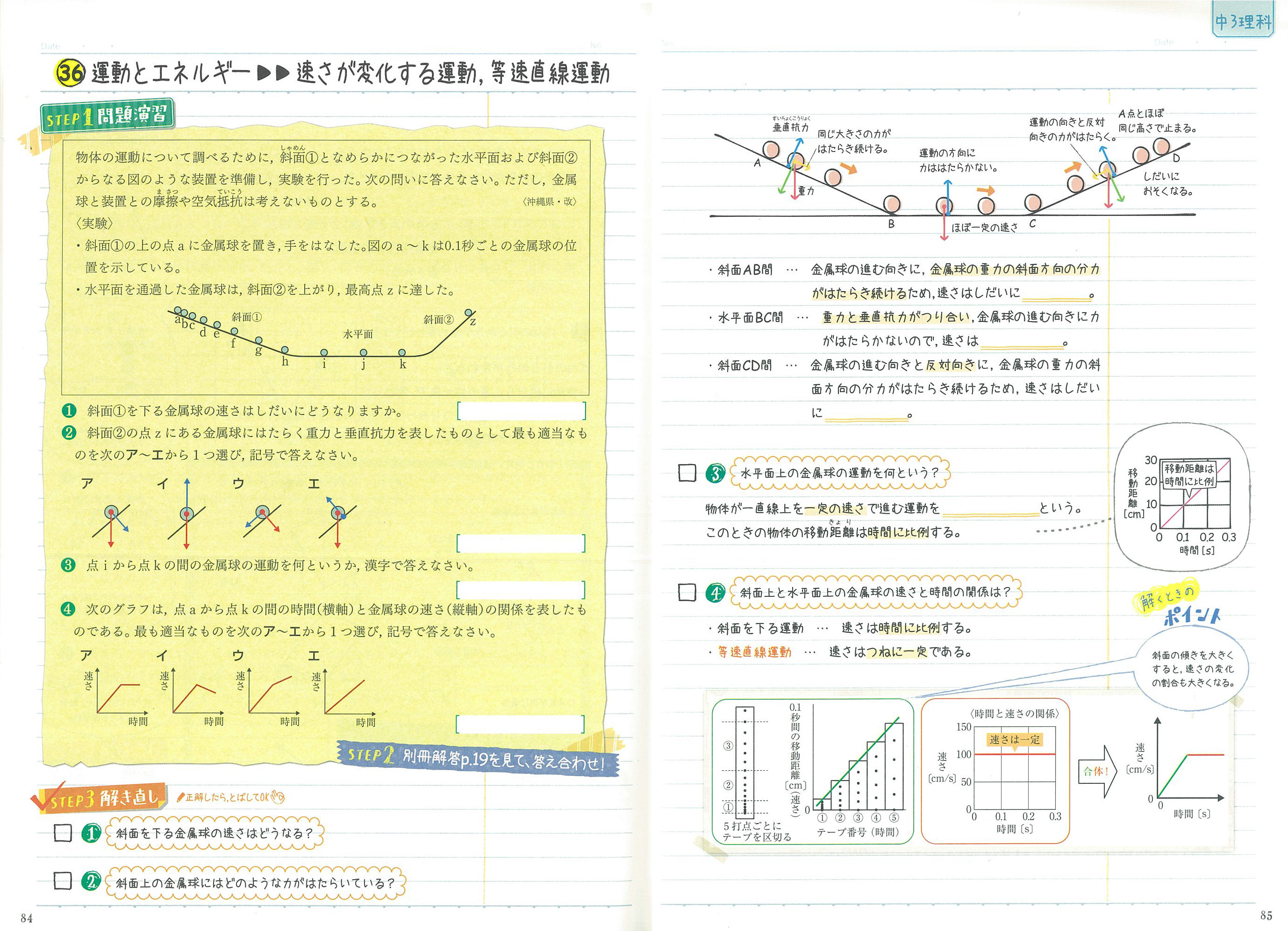 まとめるノート 中学理科