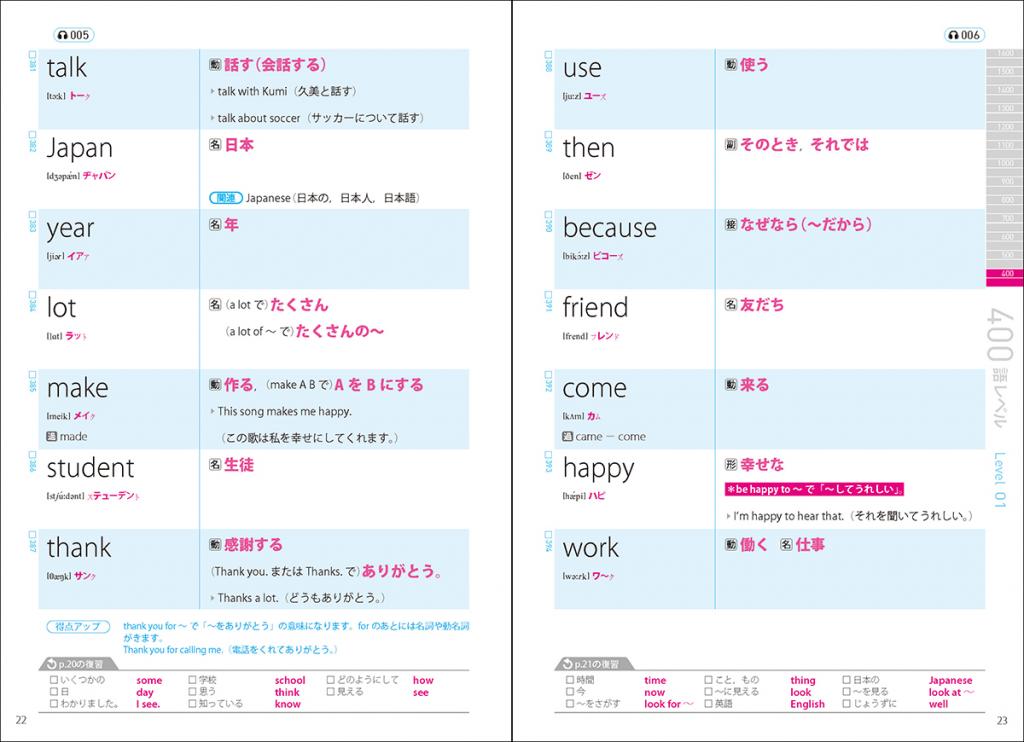 読む力がつく中学基本英単語１６００